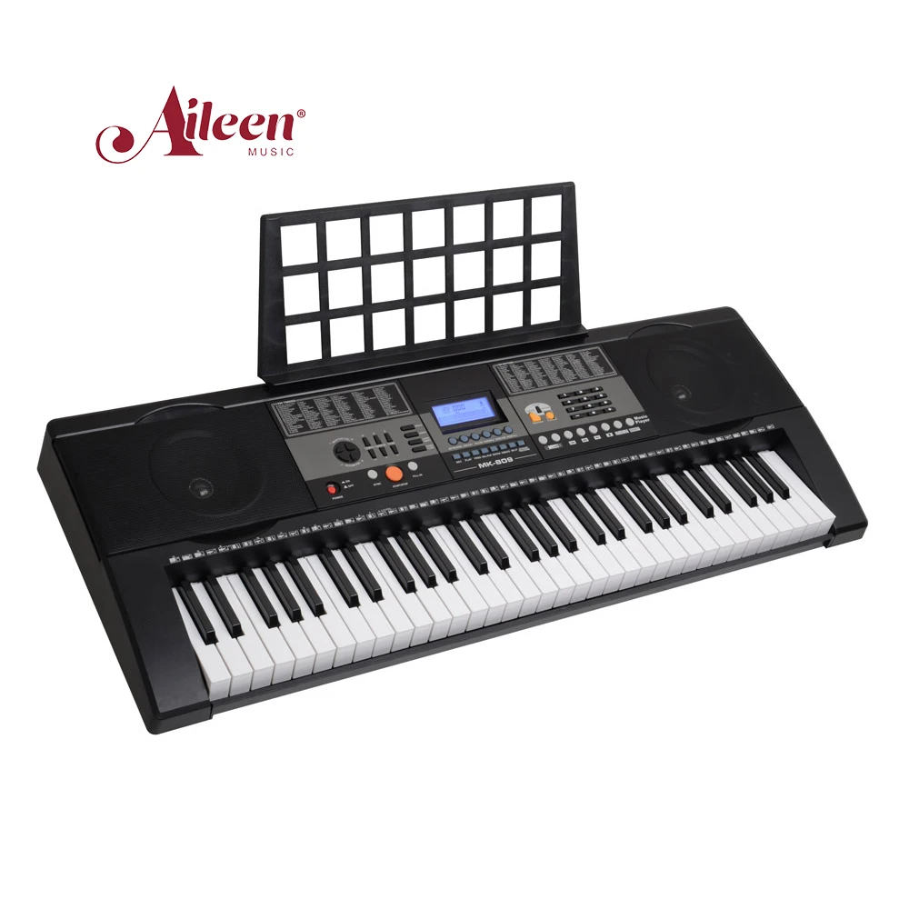 

AileenMusic 2021 New Portable Studio Piano Keyboard 61-Key Keyboards Music Electronic Piano With Touch Function(EK61215), Black