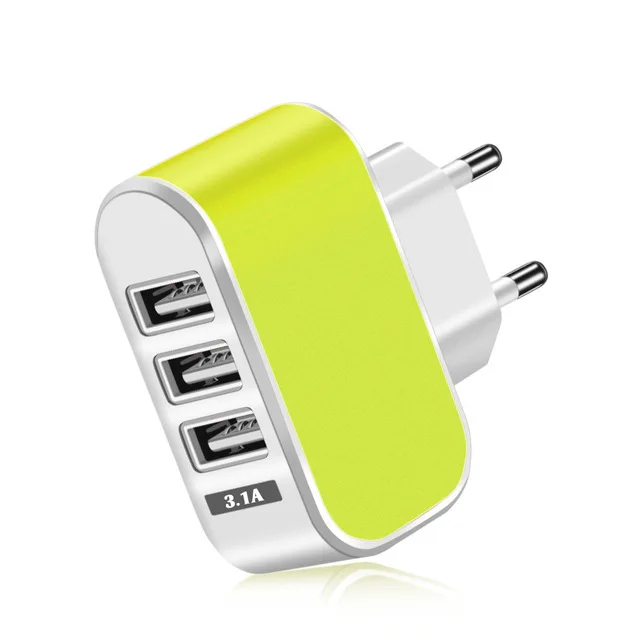 usb charger fast charging wall travel mobile phone charger for 3