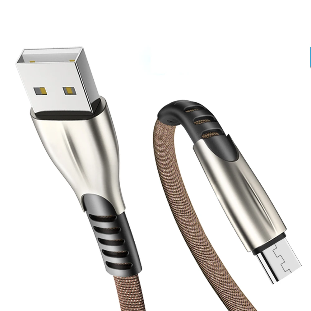 

Latest Fashion Nylon Braided Wire Data Cable Latest Fashion Fast Charging Data Cable, Black/red/blue/khaki