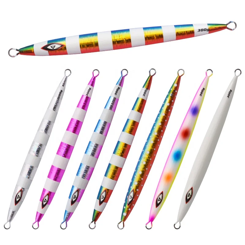 

FUNADAIKO 300g 400g 500g 600g 900g Jigging Metal Lead Lure Artificial Bait Metal Jig Fishing Saltwater Lure Fishing supplies