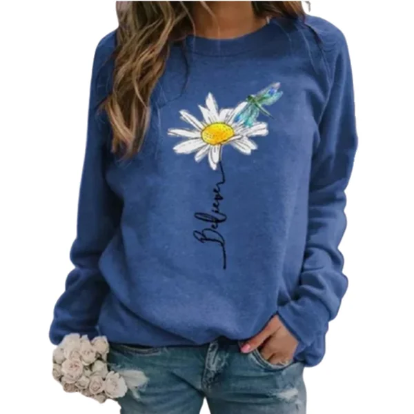 

Hot style winter hoodie 2021 new printed women's long-sleeve, Picture showed