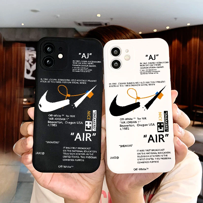 

Sports pop style Phone Case for iPhone 13 12 11 Pro Xs X XR Max 8 7 SE Silicone Cases Soft Black Cover