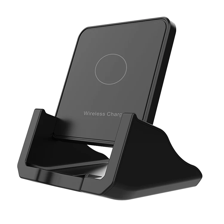 

Universal Desktop 10w Qi Fast With USB Detachable Mobile Phone Holder Wireless Charger, Black / white