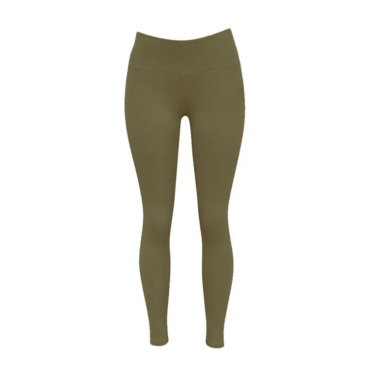 
Fashion leggings breathable slim thin solid color high waist yoga leggings 
