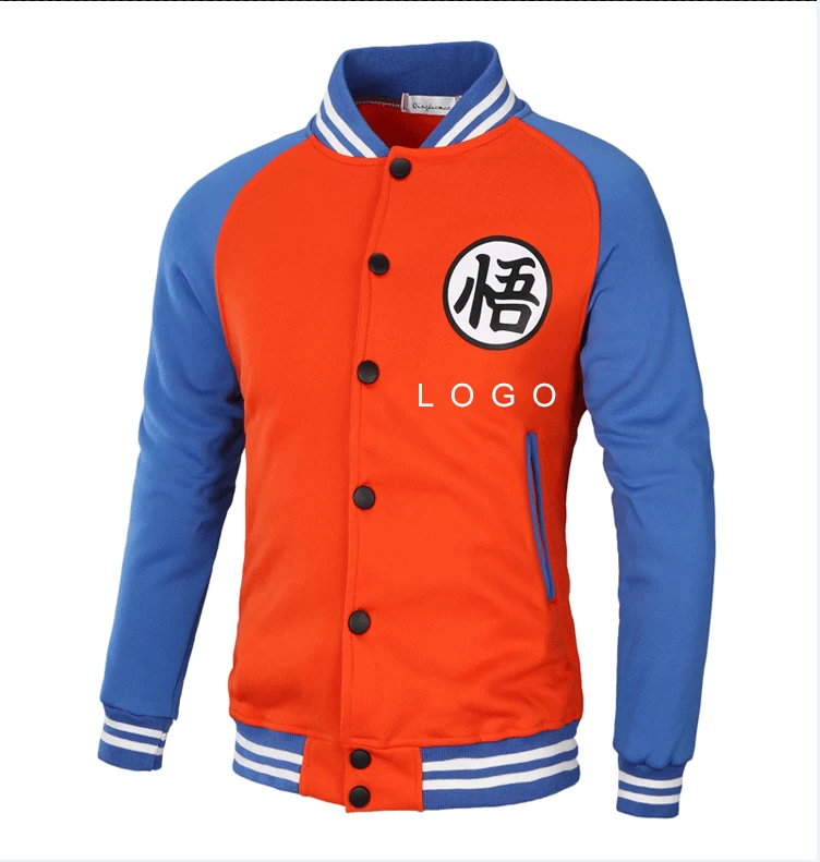 

Trending Products 2021 New Arrivals Dragon-Ball Button Top Plus Size Custom Logo Men 's Jackets, Customized color