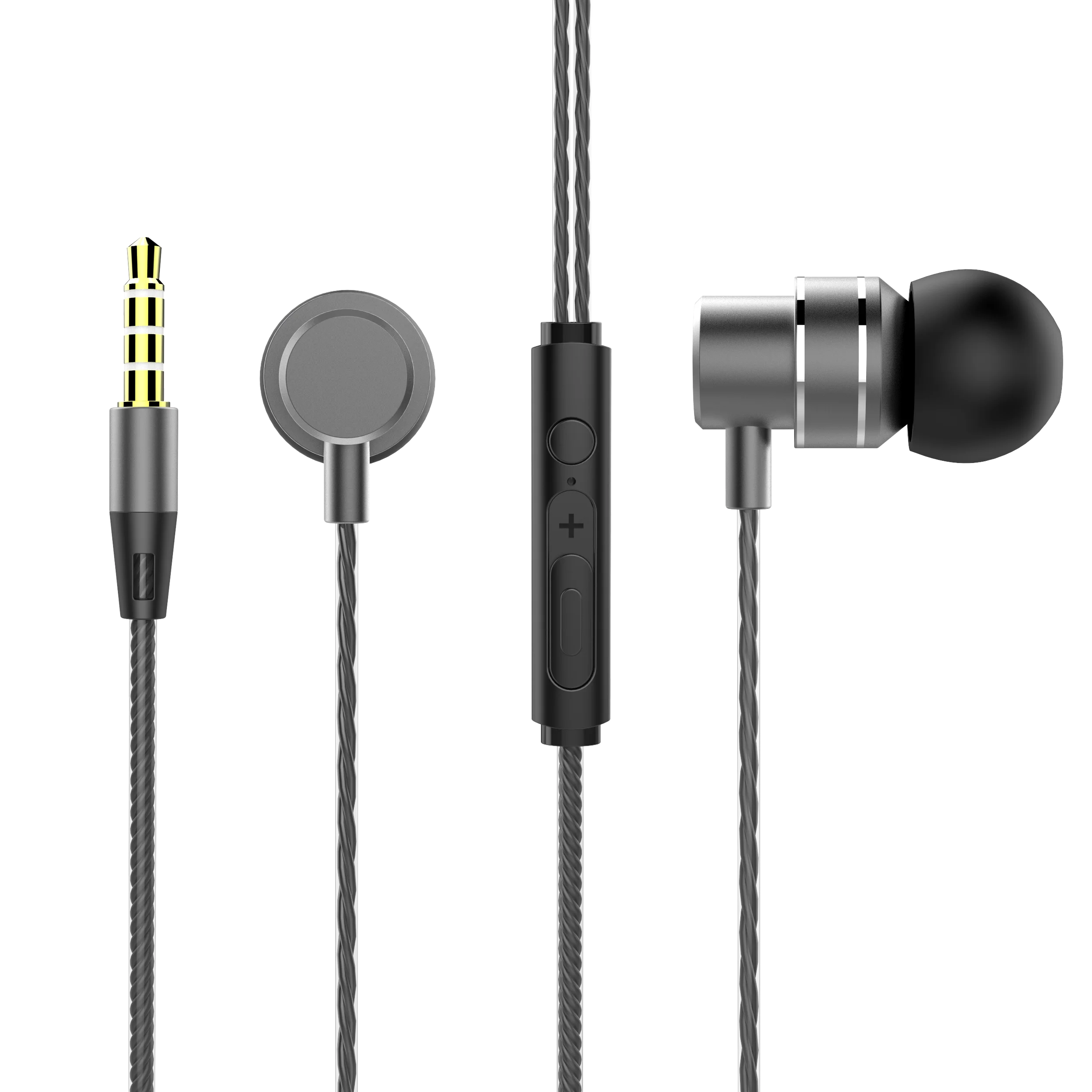 

2021 new Lenovo earphone HF118 super bass sound wired cheap noice cancelling headphone with wire good quality