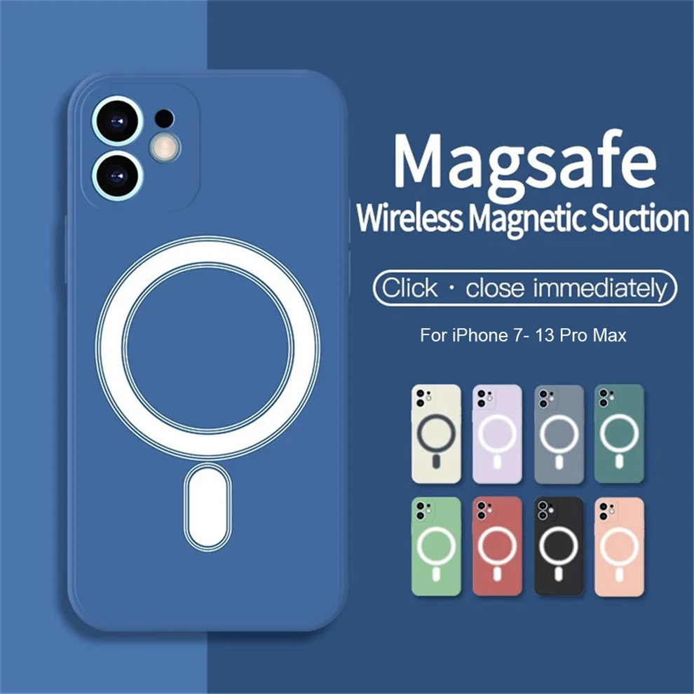 

Hot Sale New Style 2022 Creative Phone for Magsafe Case for iPhone 13 Pro Max Unique For iPhone 13 Silicone For Mag Safe Case