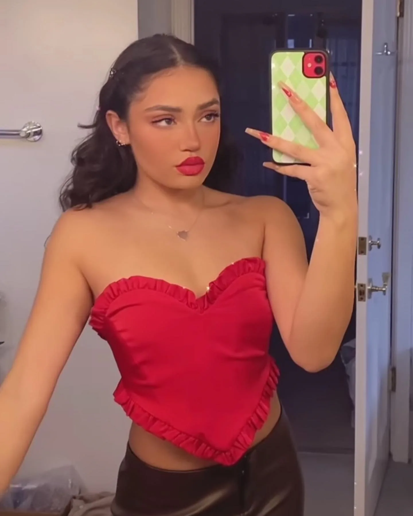 

2021 new arrivals summer collection heart design women fashion sexy crop top