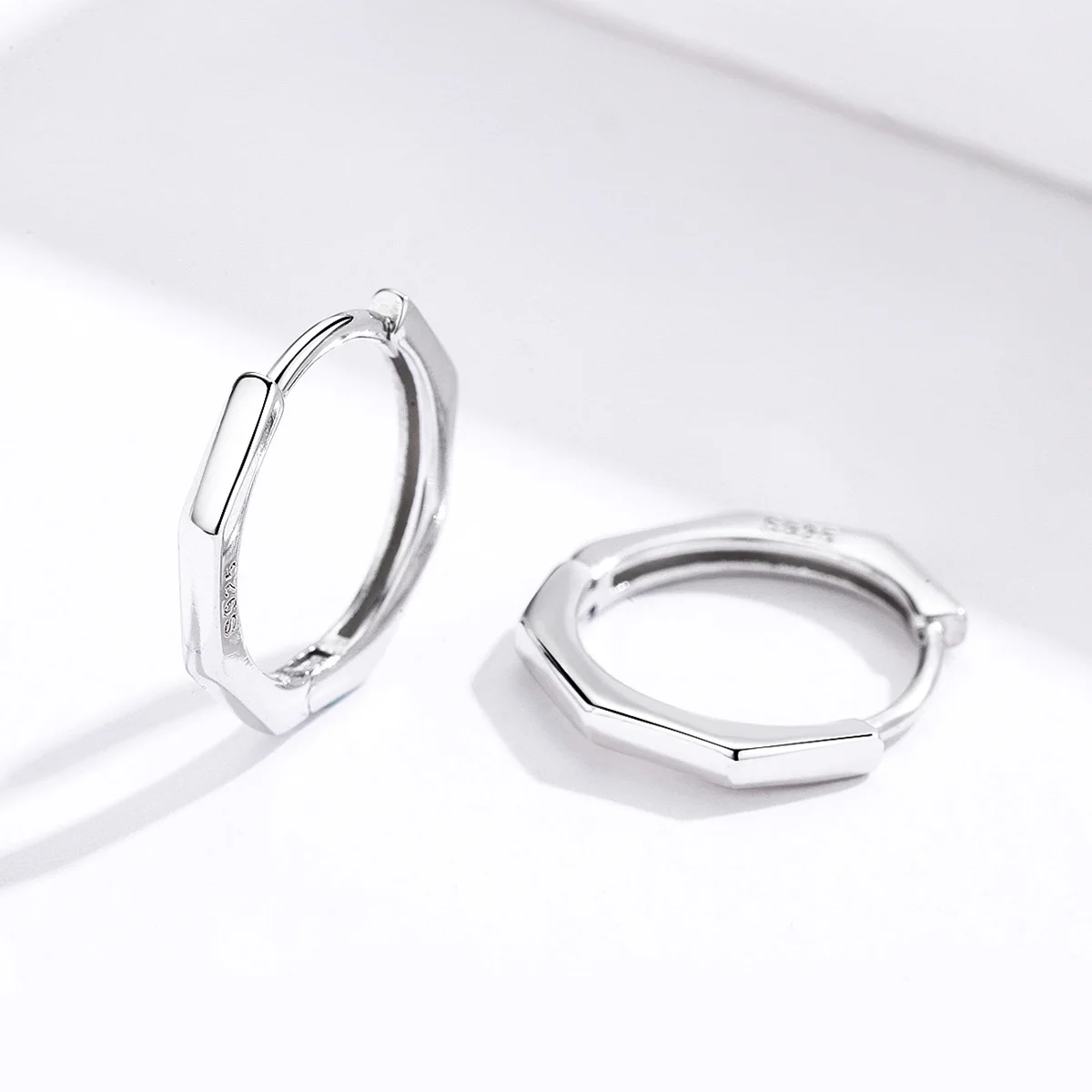 

top selling simple 925 silver small hoop earring