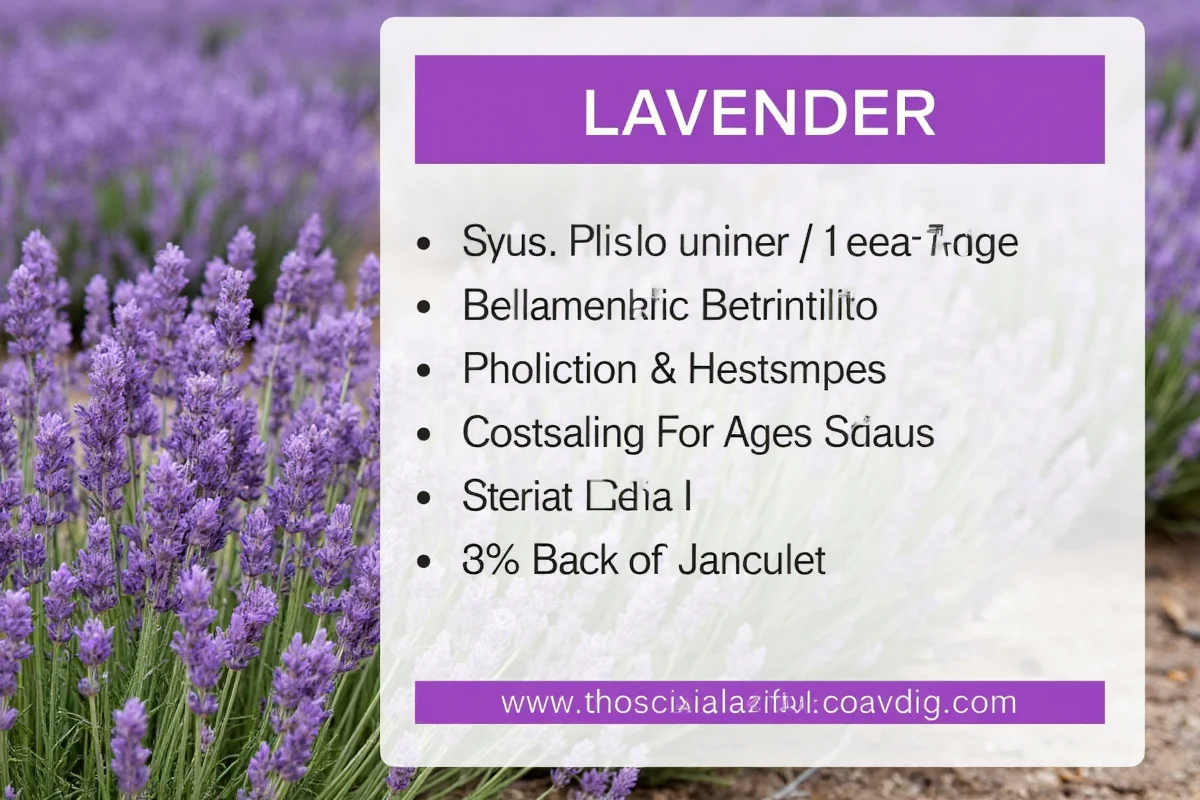 is lavender a perennial plant