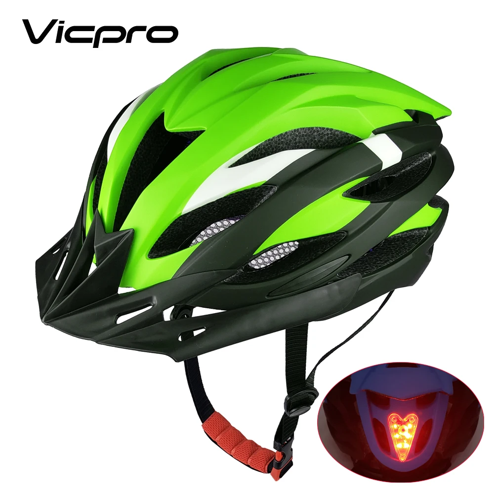 mens bike helmet with lights