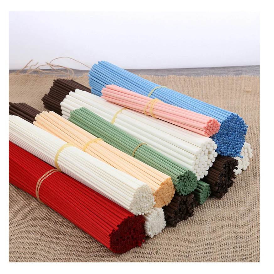 

Absorbent Stick White Fiber Diffuser Stick 5mm 6mm 7mm 8mm big diameter fiber stick for reed diffuser