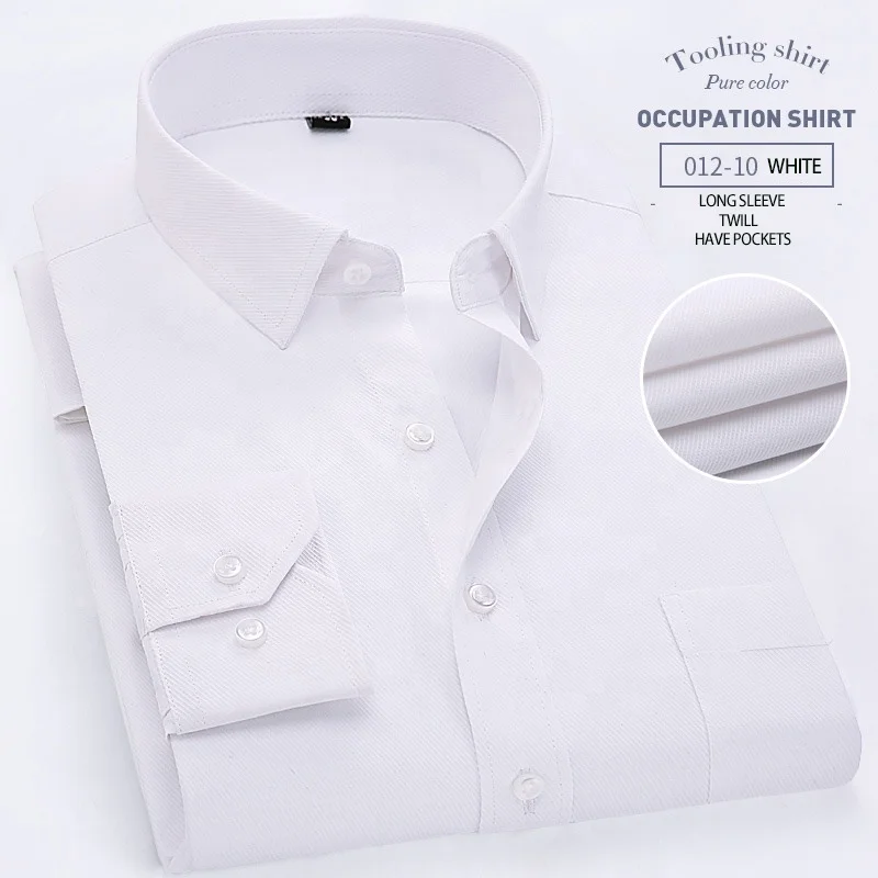 

Wholesale Shirt designs 100% cotton long-sleeved formal shirts customized men's slim casual shirts, Contrast color