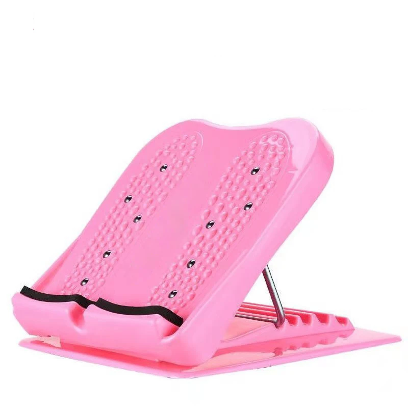 

Portable Slant Board Foot Massage Instrument Adjustable Incline Boards Calf Ankle Stretcher 5 Positions Foot Stretch Wedge Board, Pink/blue