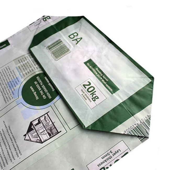 50千克条牛皮纸水泥袋包装水泥