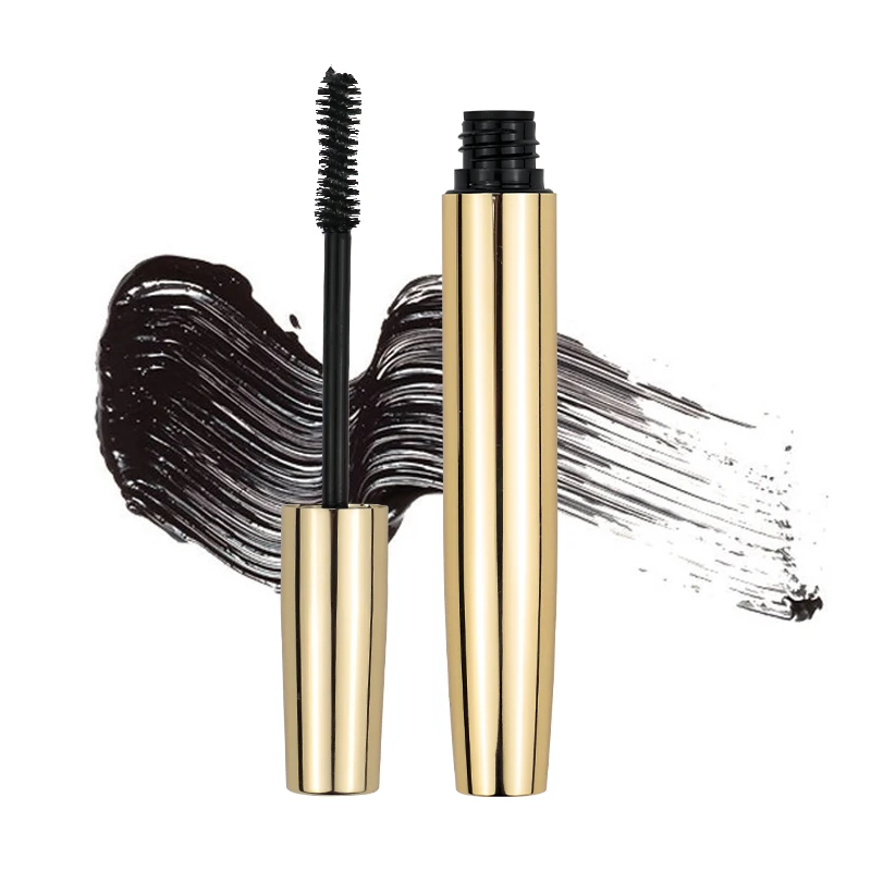 

Mascara 4D Fiber Eye Lash Liquid Mascara Custom Priavte Label Waterproof Long-lasting Gold Mascara Wands