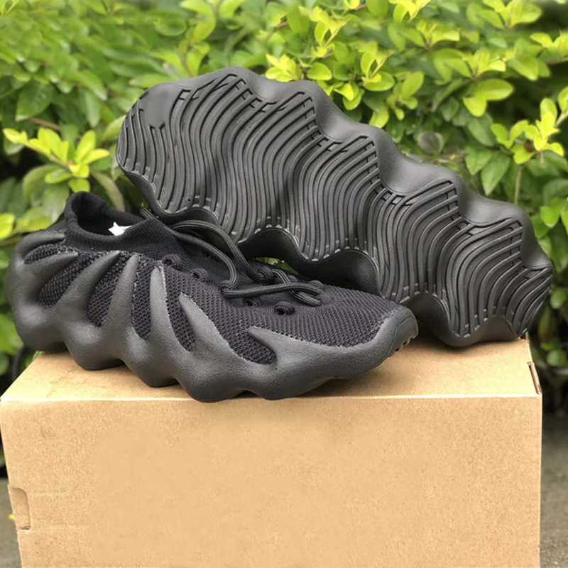 

Summer New Yeezy 450 Top Quality Sports Shoes Black Original Men Fashion Comfortable Sneakers For Women Casual Shoes H68038