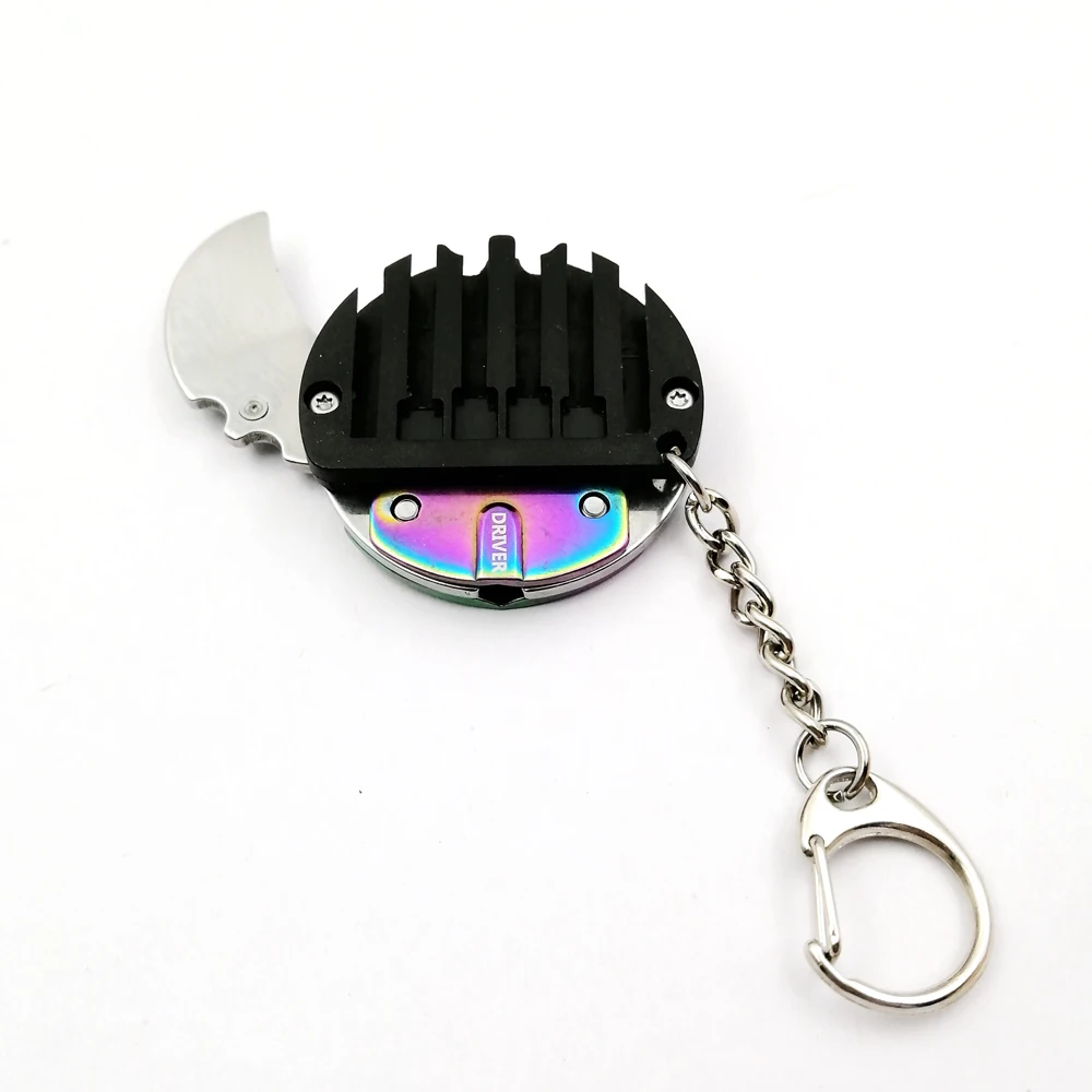 multi color pocket knife