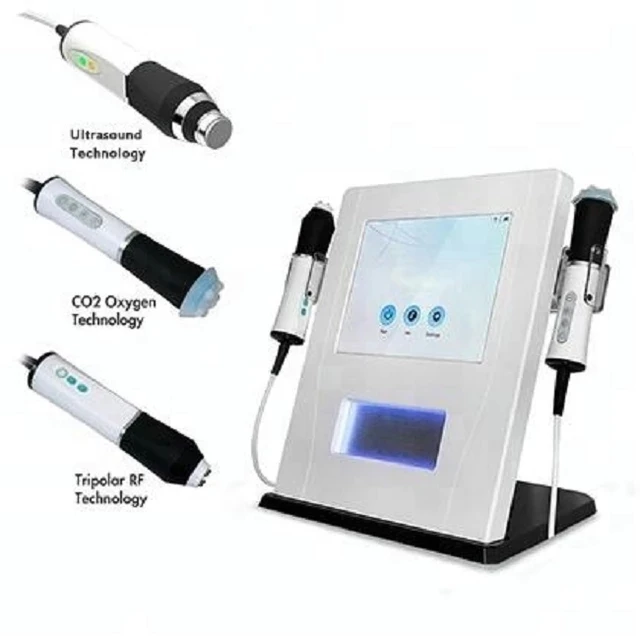

High quality skin whitening 3 in 1 Oxygen Bubble Jet Peel CO2 Oxygenation Facial Machine for Skin Care Acne Treatment
