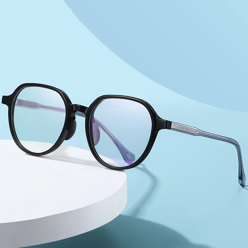

2022 New Arrival Round Optical frames Clear women eye glasses bluelight glasses, 4 colors