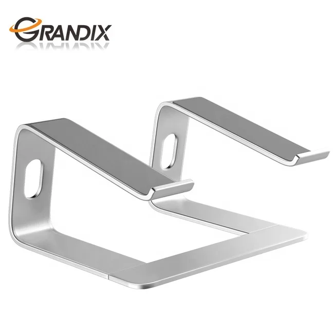 

Portable Desktop foldable Stand up cheap ergonomic laptop cooling stand for office desk, Silver/black