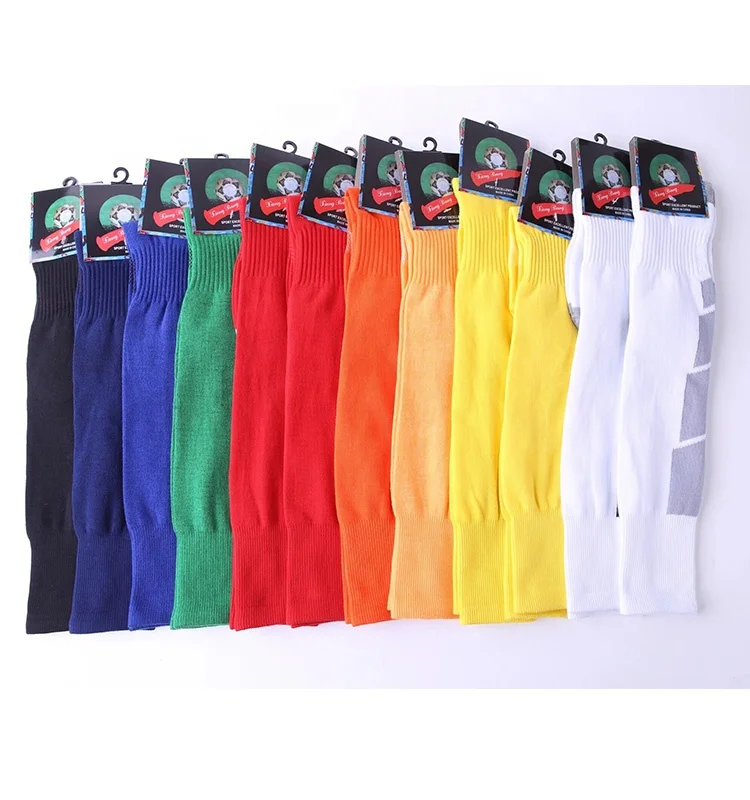 

Fashion Stock Compression Football Socks Wholesale Plain Soccer Socks, Pantone color