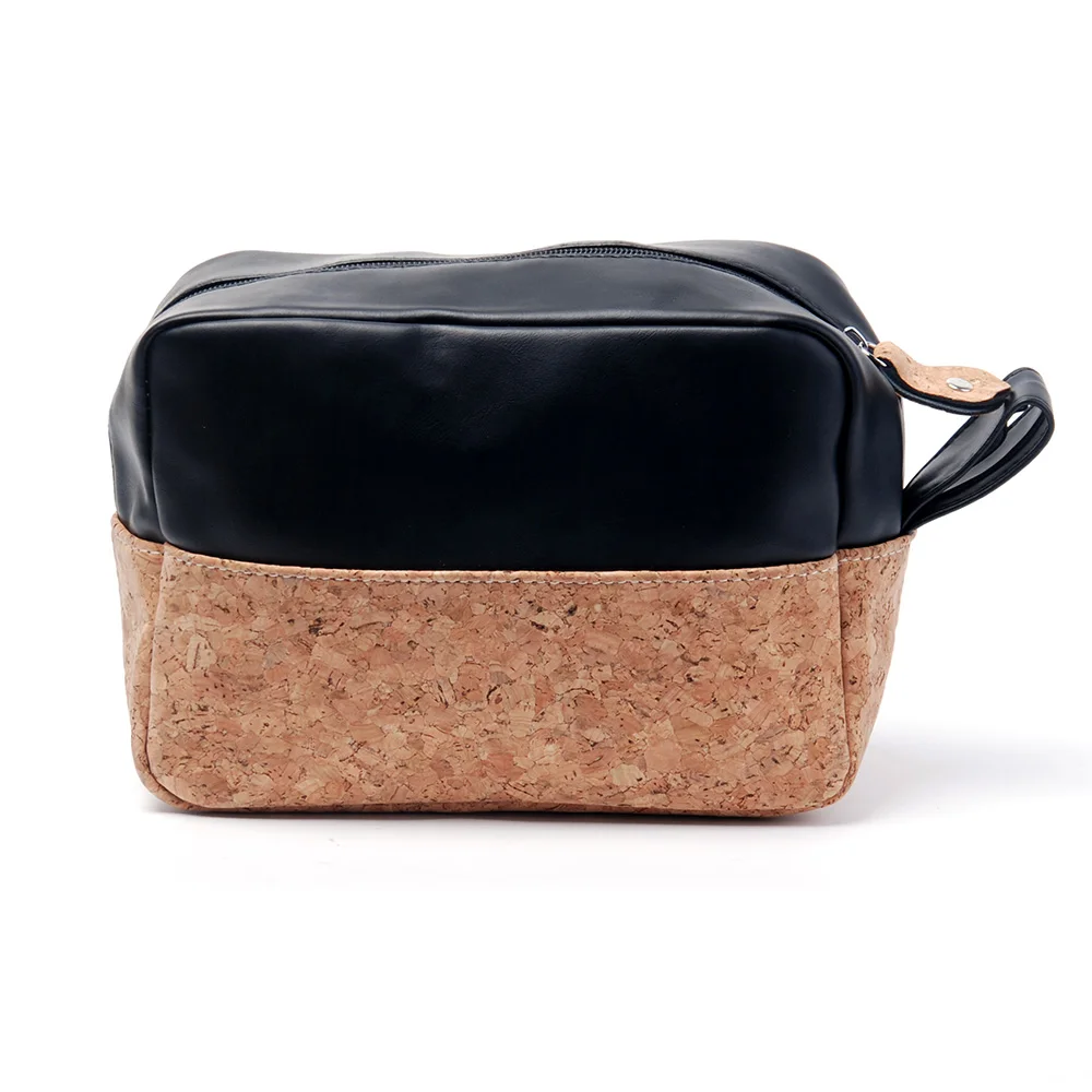 

Ready to ship DOMIL #333 2021 new style fashion handiness wristlets cork cosmetic bag for men, 5 colors