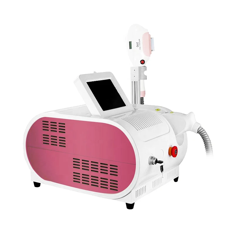 

360 magneto-optic hair removal skin rejuvenation machine ipl shr machine ipl hair removal, Pink white blue