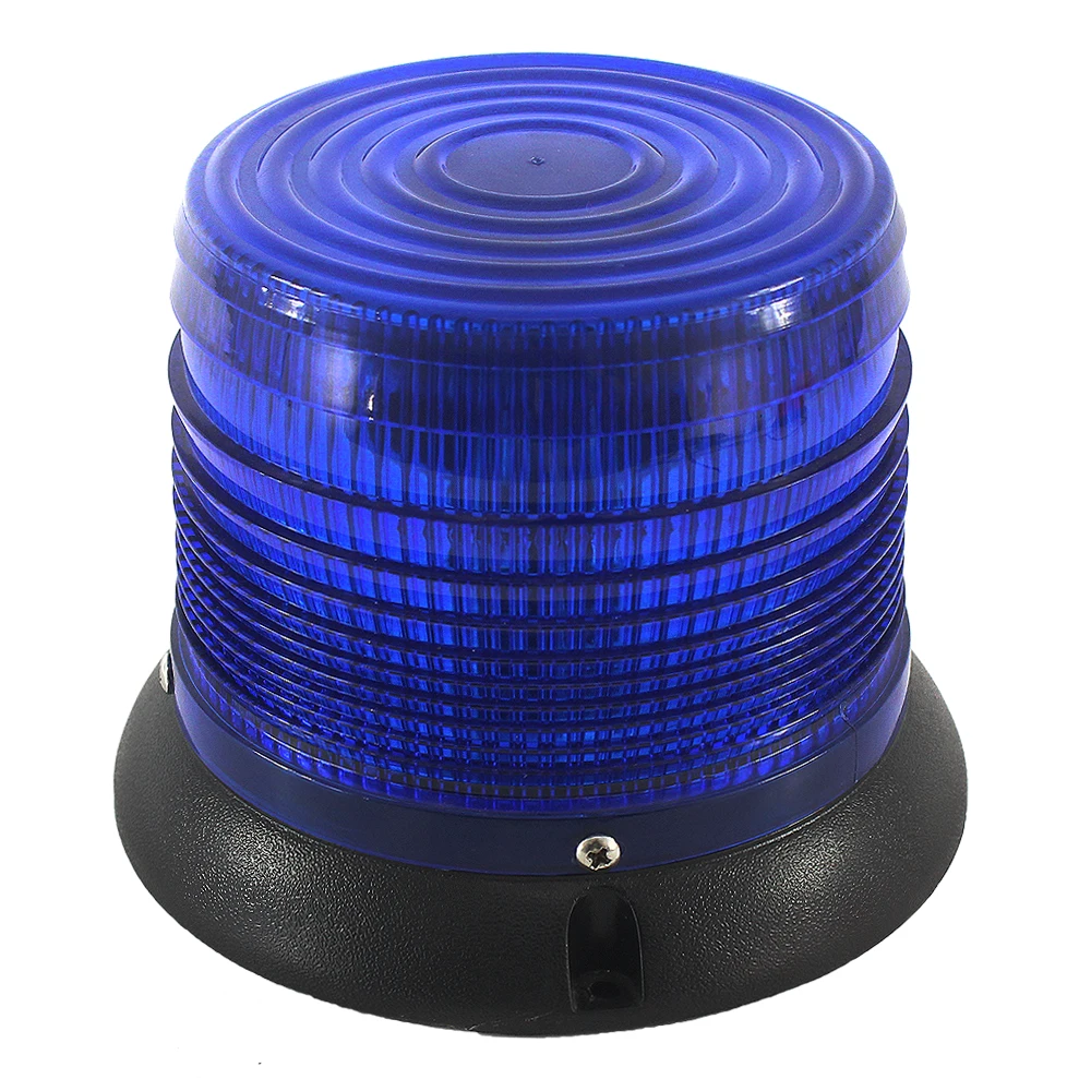 Blue Led Traffic Revolving Vehicle Strobe Warning Beacon