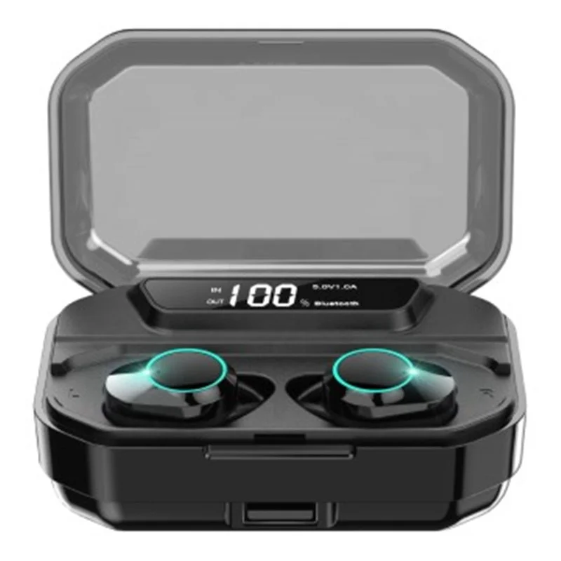 

3300 mAh Mini Earphones Headphones Headsets IPX7 Waterproof Headset Smart Touch Control in-ear wireless headphones