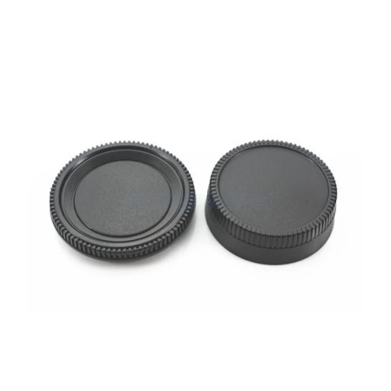 

camera Body cap + Rear Lens Cap sets for nikon SLR/DSLR Camera, Black