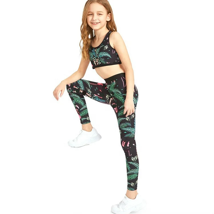 

Best Quality Customized Stylish Unique Breathable Kids Yoga Pants