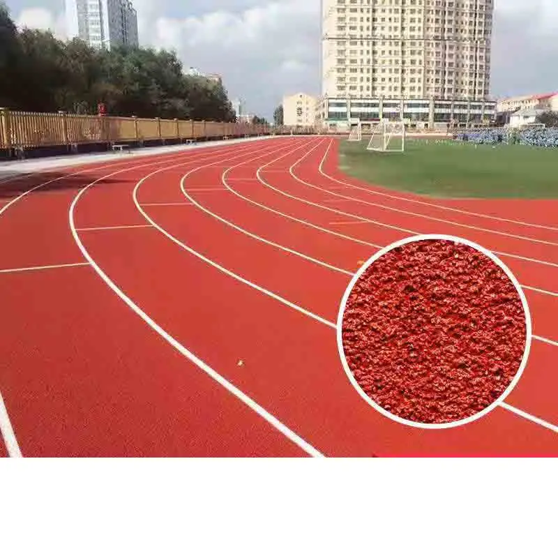 

8mm Prefabricated Rubber Running Track Indoor Outdoor Sport Flooring Roll