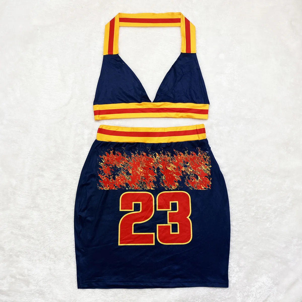 

High-quality Wholesale Mens Custom Embroidery Tube Top Womens Casual Sets 2pcs Famous Brands Basketball Jersey, 6 colors