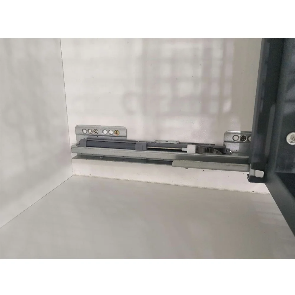 
In kitchen cabinet storage drawer pull out pullout metal pantry cupboard tall larder tandem unit wire basket shelf organizer 