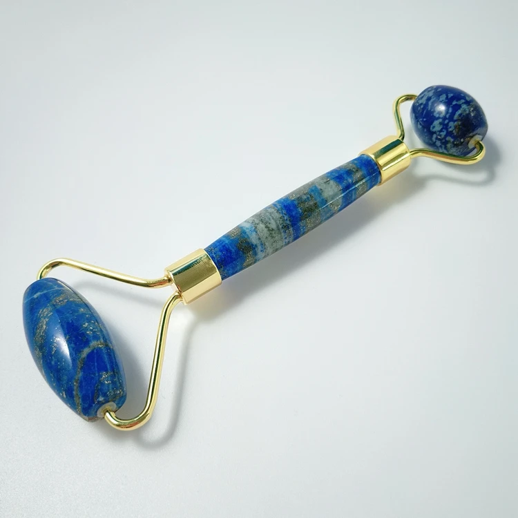 

Factory sale lapis lazuli roller for face jade stone facial 100% welded