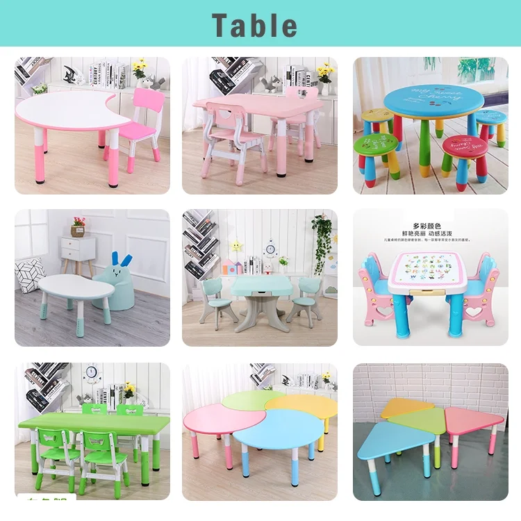 Preschool Kids Table Chair Storage Children Dining Study Desk and Chair Set supplier