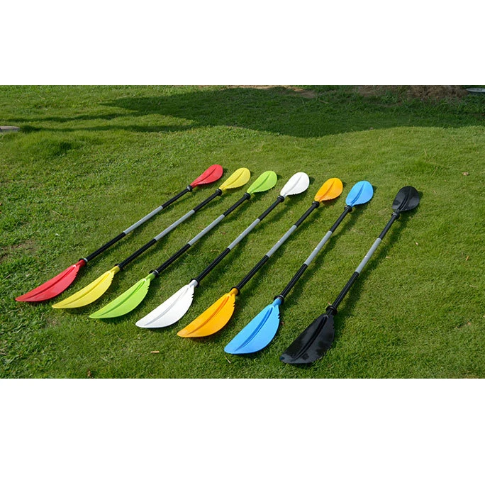 

canoe kayak paddle plastic blade aluminium shaft boat oar