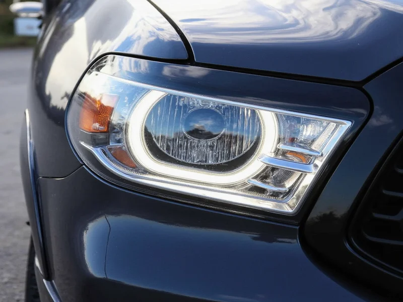 Clear headlight after DIY restoration