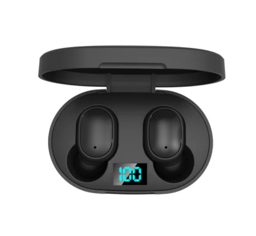 

E6S TWS Wireless Earpiece BT5.0 Earphones sport Earbuds Headset With Mic For smart Phone Xiaomi Samsung Huawei LG