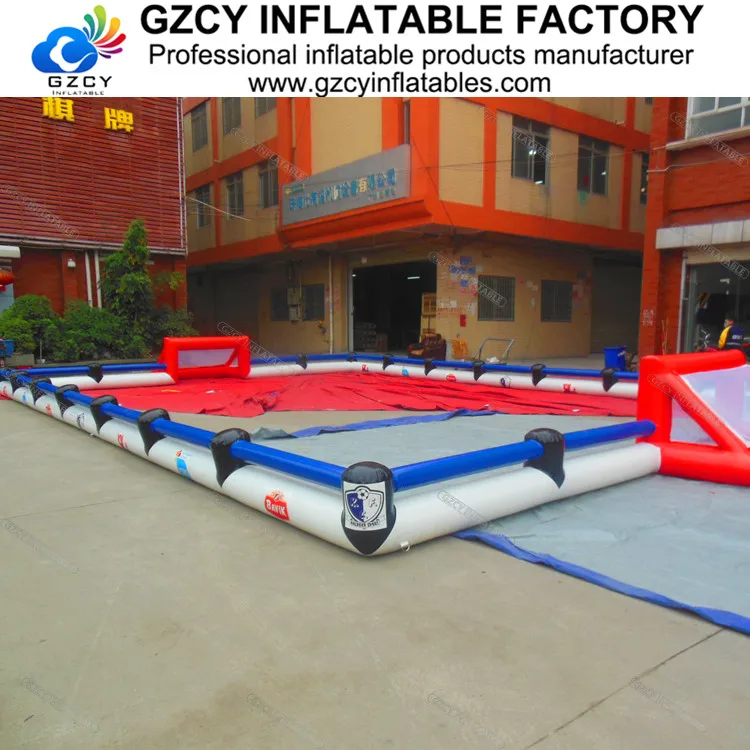 
Inflatable Football Court Arena Inflatable Soccer Field Barrier 