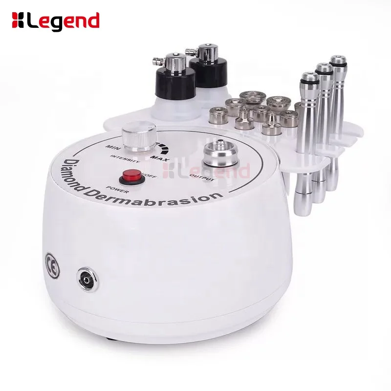 

Hot sale 3 in 1Diamond Dermabrasion Microdermabrasion vacuum spray Machine Remove Acne Scars skin peeling machine