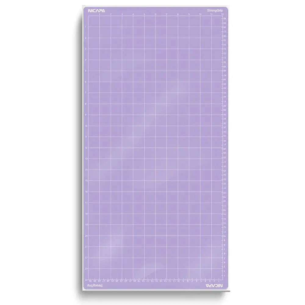 
Nicapa Strong Grip 12x24 inch 3pack Adhesive Non Slip Purple Cut Accessories Cutting Mat for Silhouette Cameo 3/2/1  (62301617299)