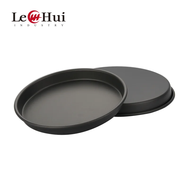 

pizza tray pansinch 1 mm thick 2.5 cm high duralumin aluminum alloy Not sticky carbon steel pizza tray baking
