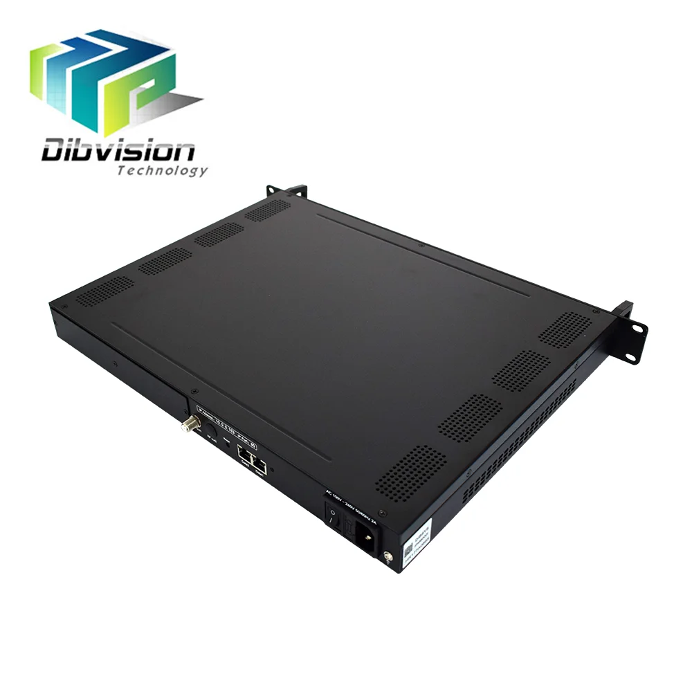 

IP over RJ45 or SFP port China dvb-t digital tv converter rf catv modulator cable broadcast equipment