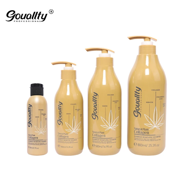 

Gouallty 2021 OEM service supplier professional use only pre keratin treatment cleaning hair shampoo+ketoconazole clarifying, Customer's requirement