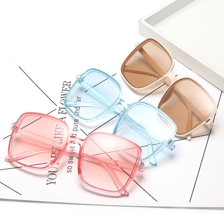 

DOISYER Highquality safety clear frame transparent eye wear glasses women youth sunglasses