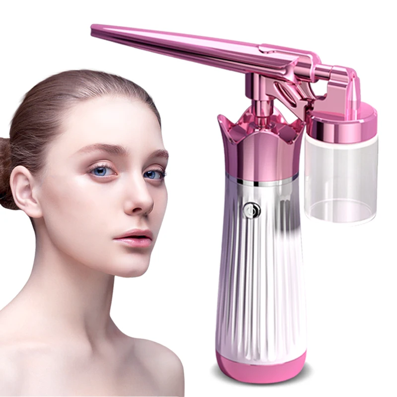 

Wholesale Skin Rejuvenation Portable Water Peel Oxygen Jet Facial Machine Handheld Nano Oxygen Injector