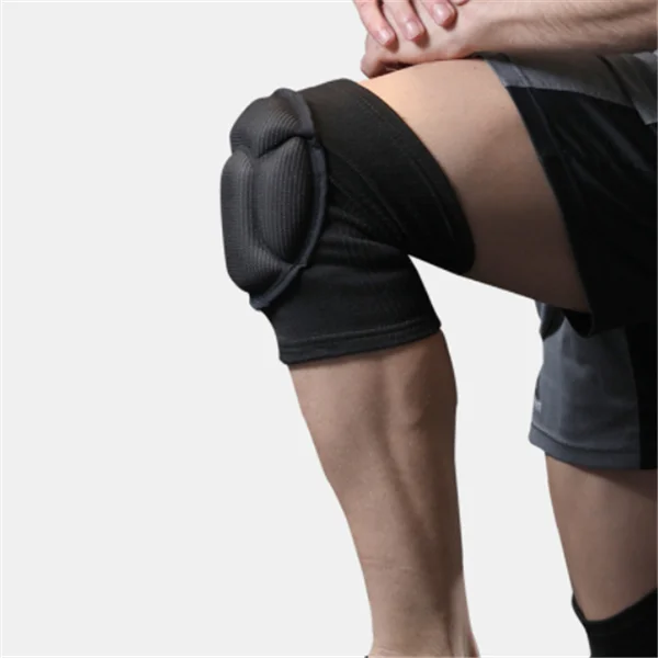 

Factory OEM Wholesale Custom Dance Volleyball Wrestling Knee Pads, Black color