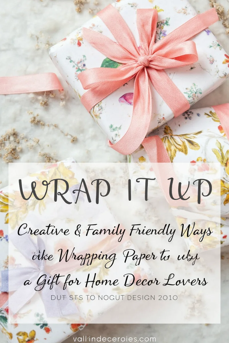 Custom wrapping paper example
